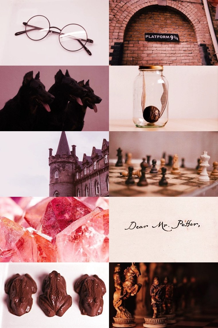 Эстетика Гарри Поттера Хогвартс