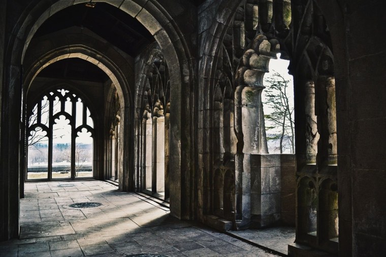 Эстетика коридоров Хогвартса