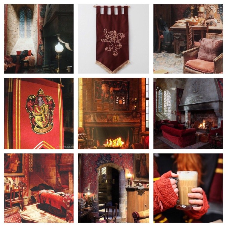 Гостиная Гриффиндора из Гарри Поттера