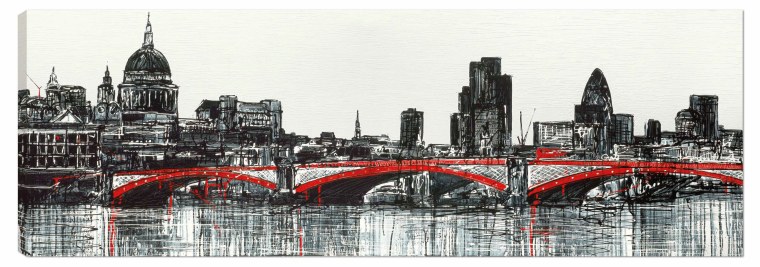 Лондон пейзаж Графика