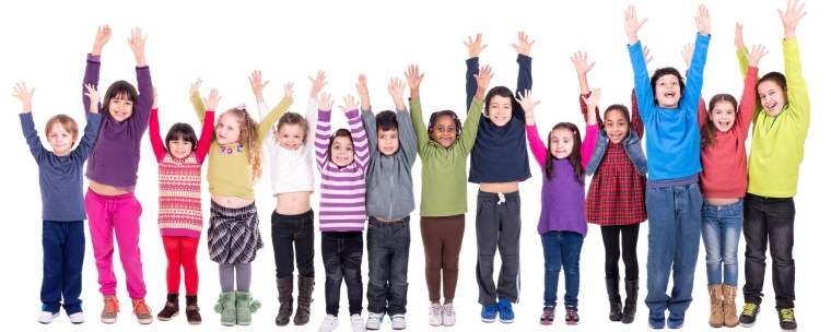 Радостные дети