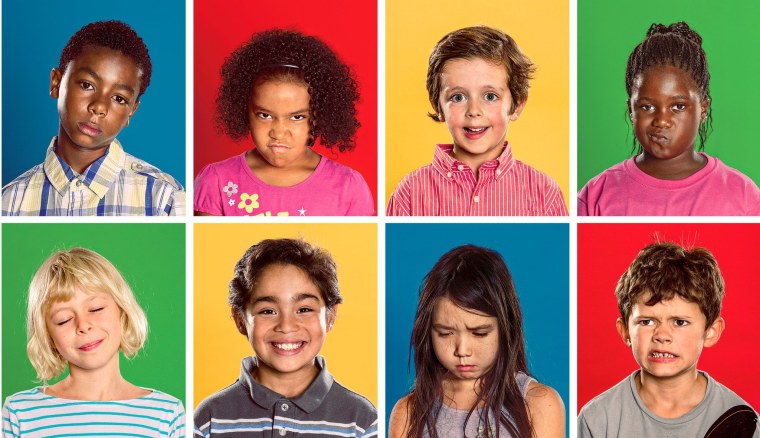 Разные эмоции детей