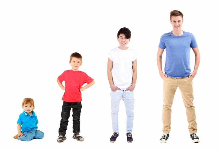 Человек растет