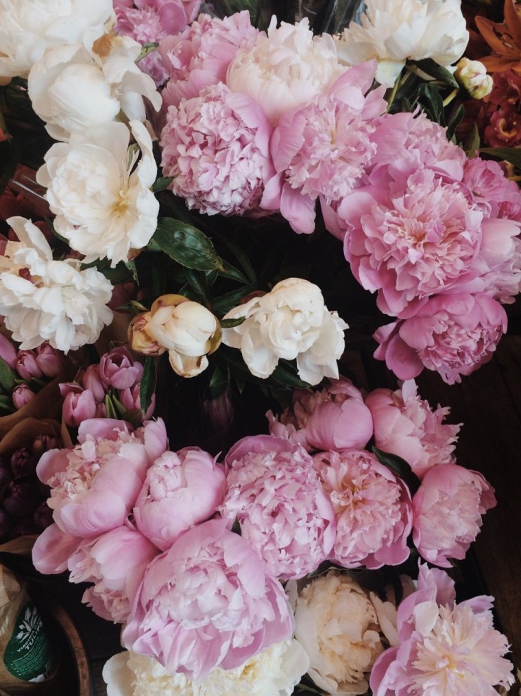 Пионы на айфон 12