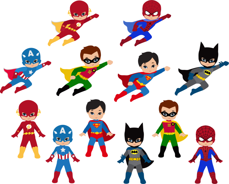 Мультяшные Супергерои