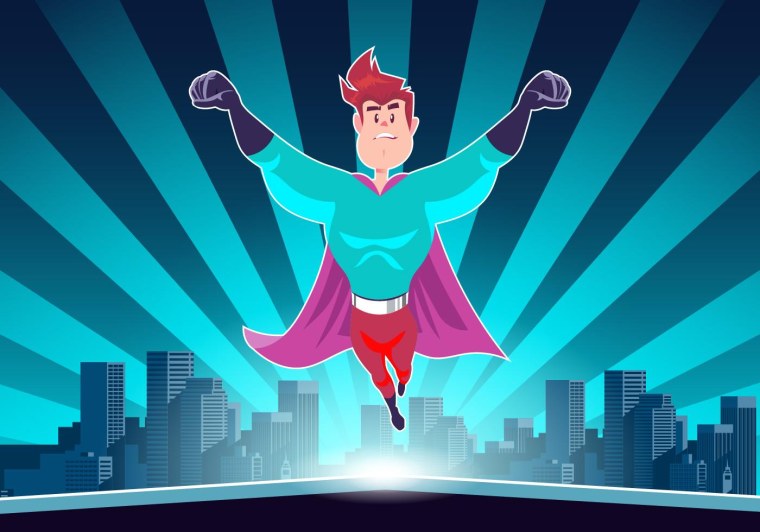 Фон для супергероя