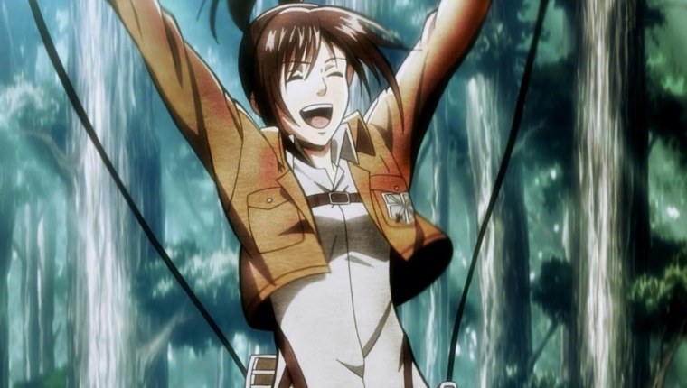 Саша Блауз атака титанов