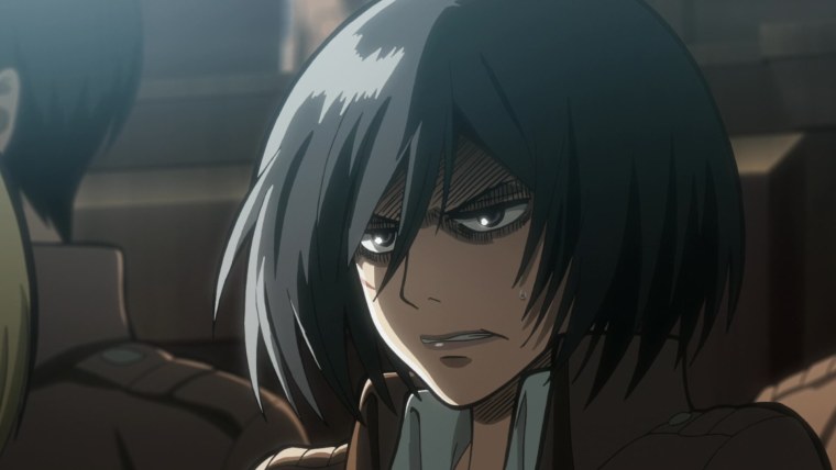 Микаса Аккерман злая