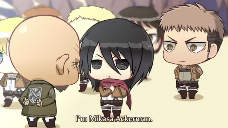 Атака титанов Чиби спешл