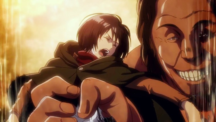 Мать Эрена атака титанов