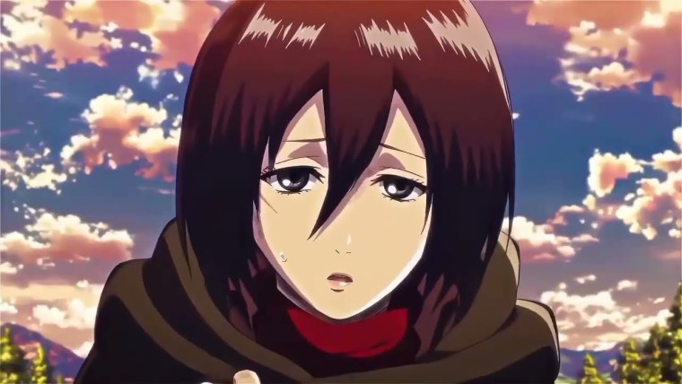 Атака титанов Микаса