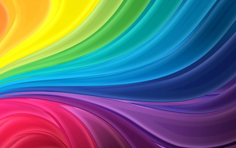 Разноцветный забор