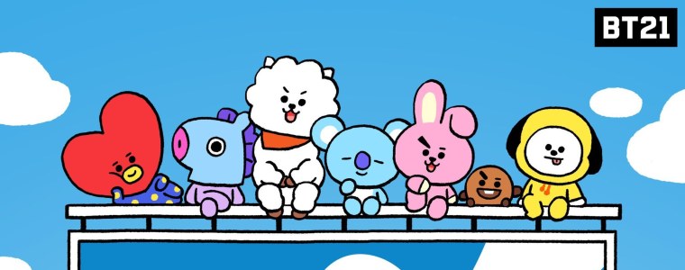 Милые обои на телефон bt21