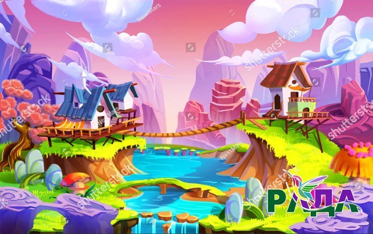 Мультяшный фон