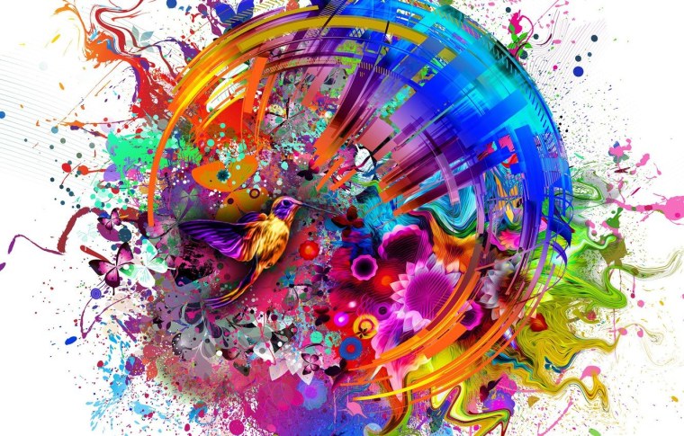 Брызги краски