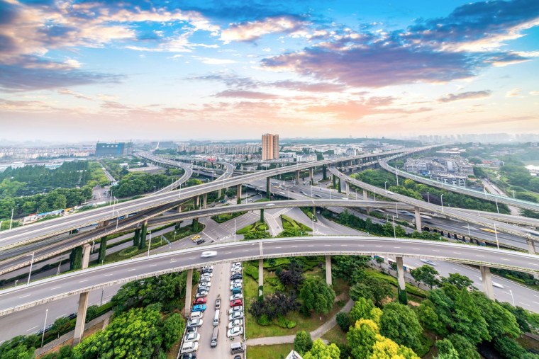 Эстакада в городе