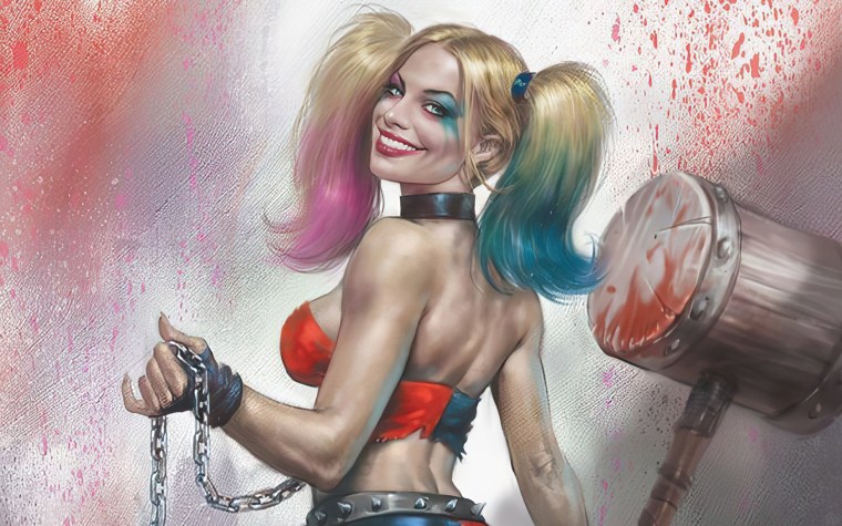 Харли Квинн 3д