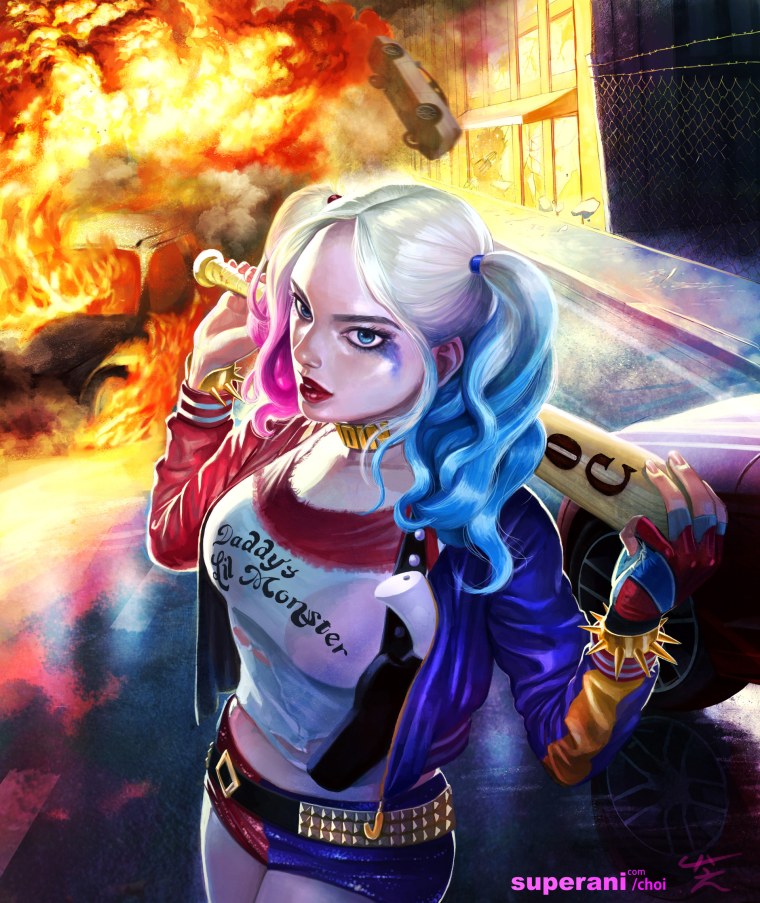 Харли Квинн арт