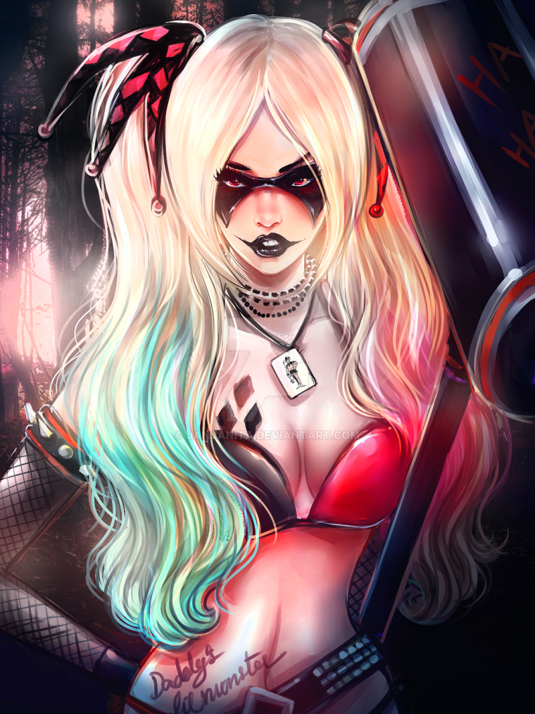 Харли Квинн отряд самоубийц аниме