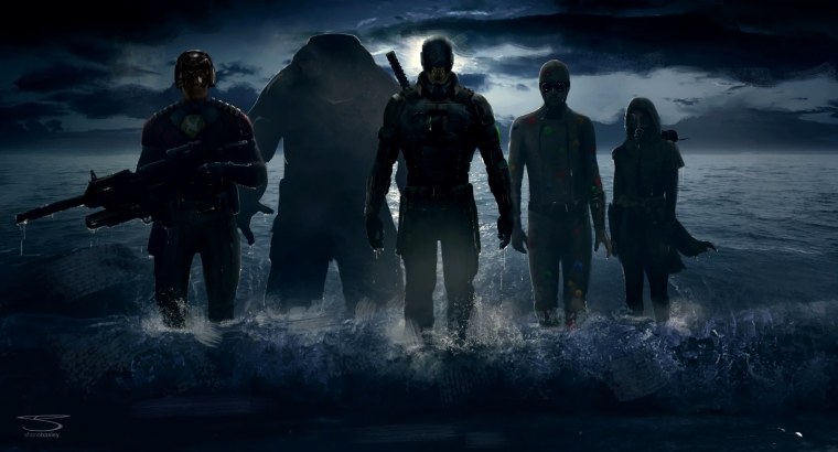 Отряд самоубийц миссия навылет концепт