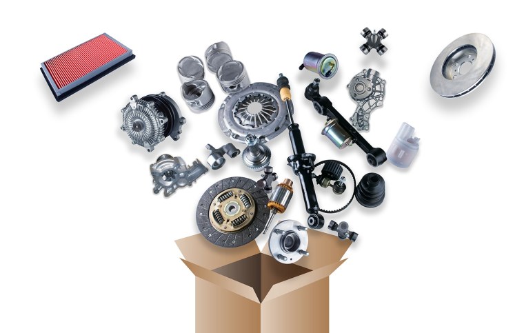 Автозапчасти без фона