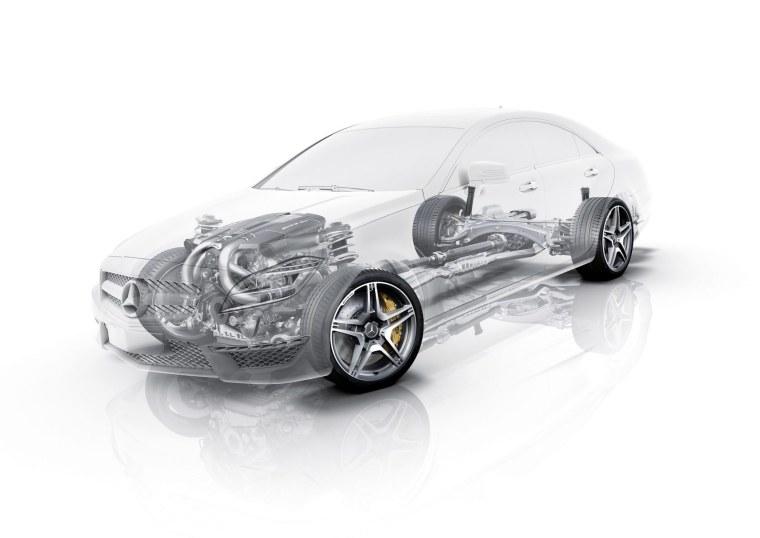 Рамка из запчастей грузовика