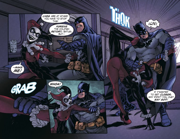 Харли Квинн и панчлайн