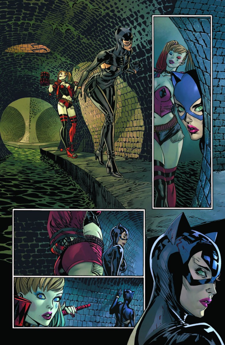 Бэтмен приключения безумная любовь комикс