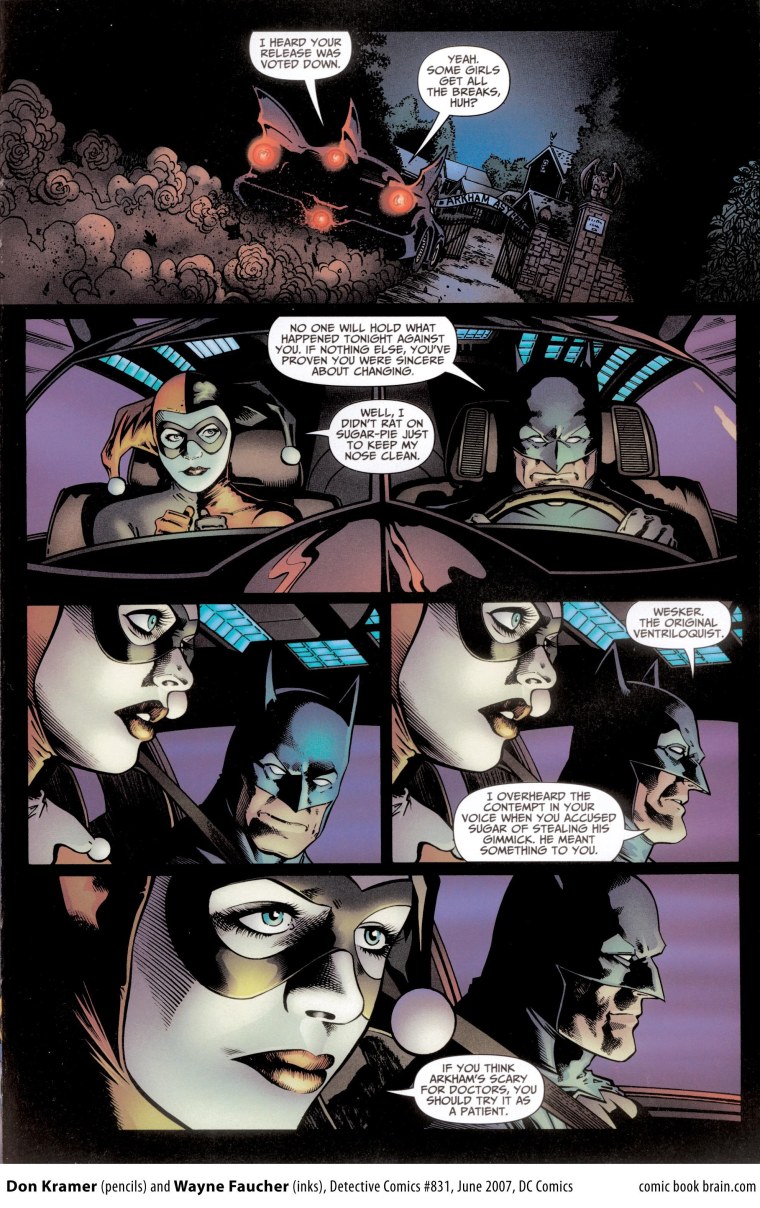 Бэтмен и Харли Квинн поцелуй комиксы