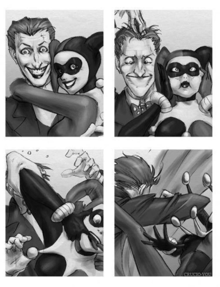 Джокер и Харли комиксы