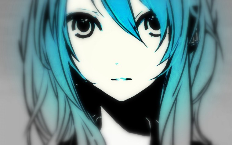 Hatsune Miku лицо