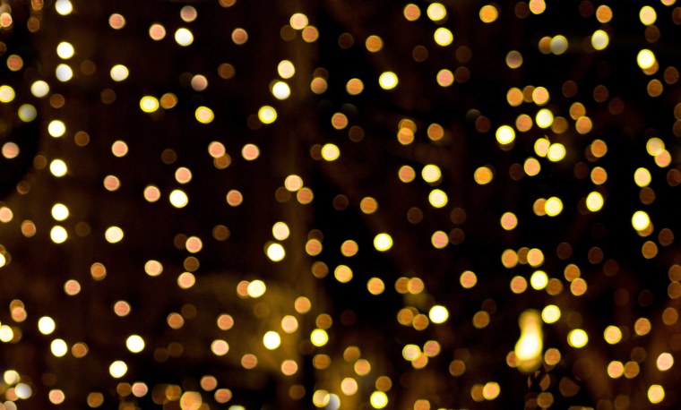 Боке огоньки