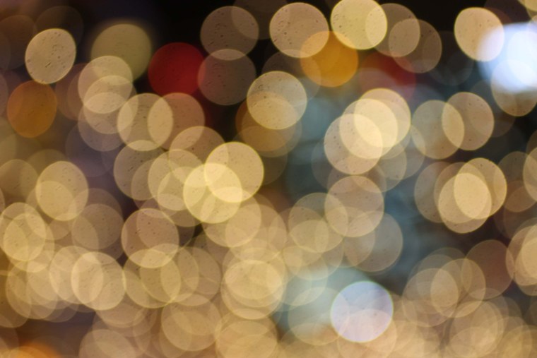 Цветное боке