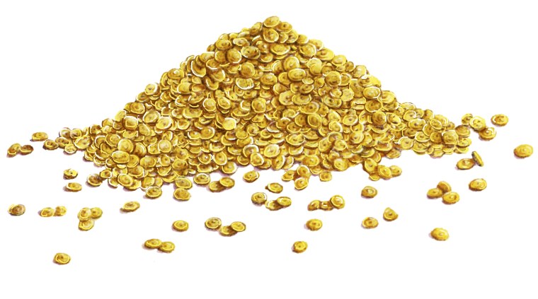 Слиток золота 400 унций