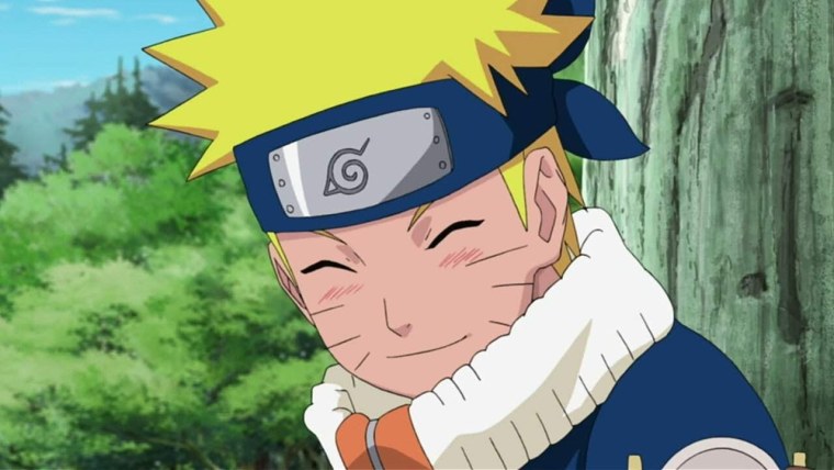 Наруто Узумаки улыбка