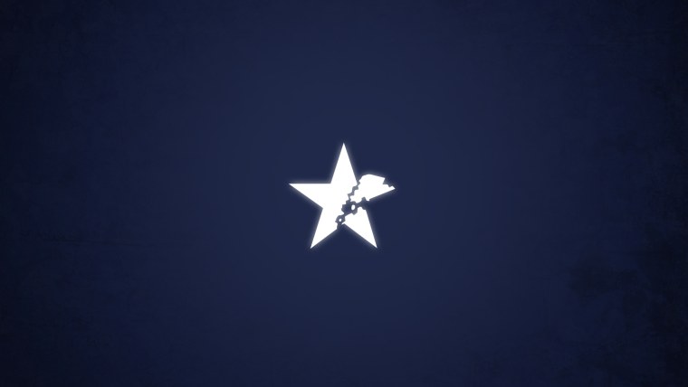 Красная звезда Минимализм