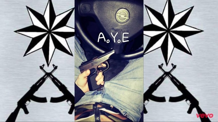 Рисунки в стиле АУЕ