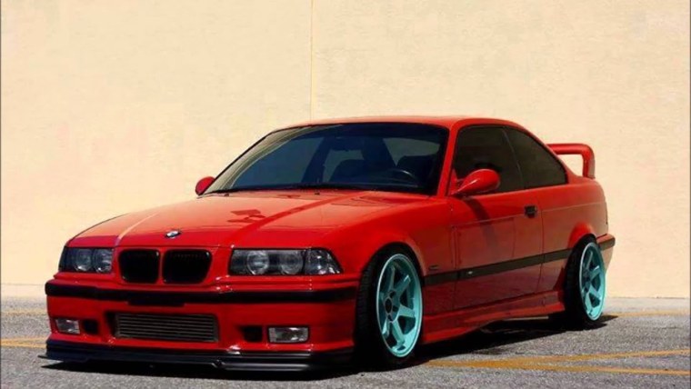 BMW e36 m3 Coupe Red