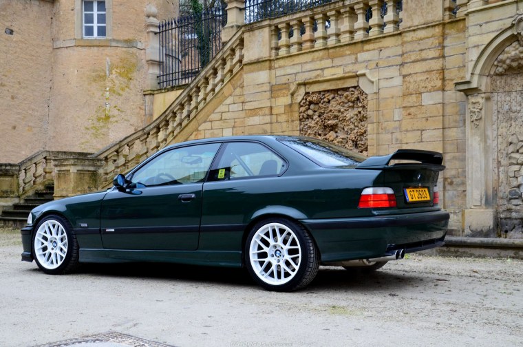 BMW 3 e36 Coupe Silver