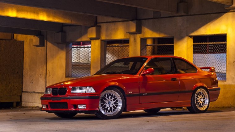BMW e36 m3 Coupe Red