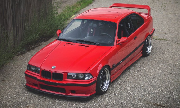 BMW e36 m3 Coupe Red
