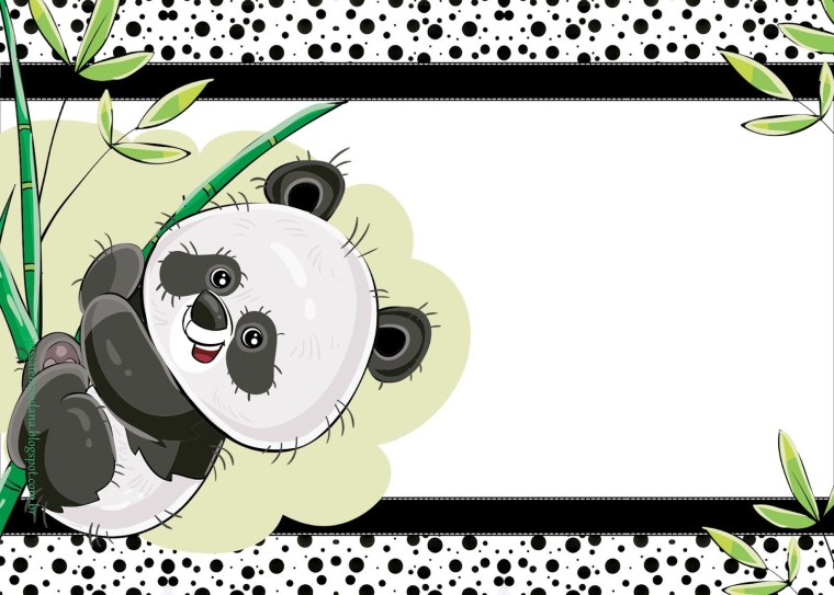 Фон для презентации Панда