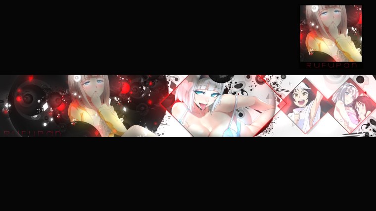 Баннер для ютуба аниме