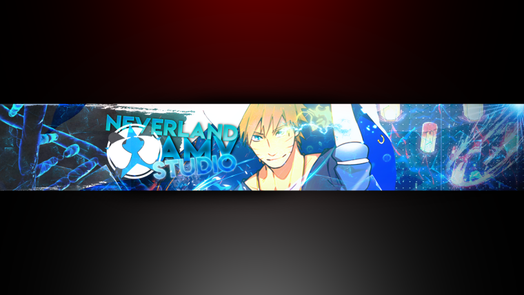 Шапка для канала аниме