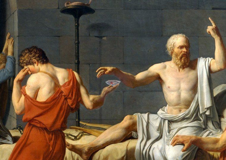 Сократ и Ксантиппа