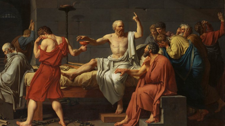 Смерть Сократа (1787)