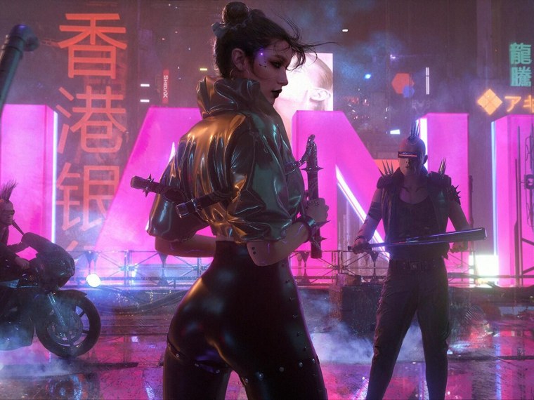 Найт Сити Cyberpunk 2077