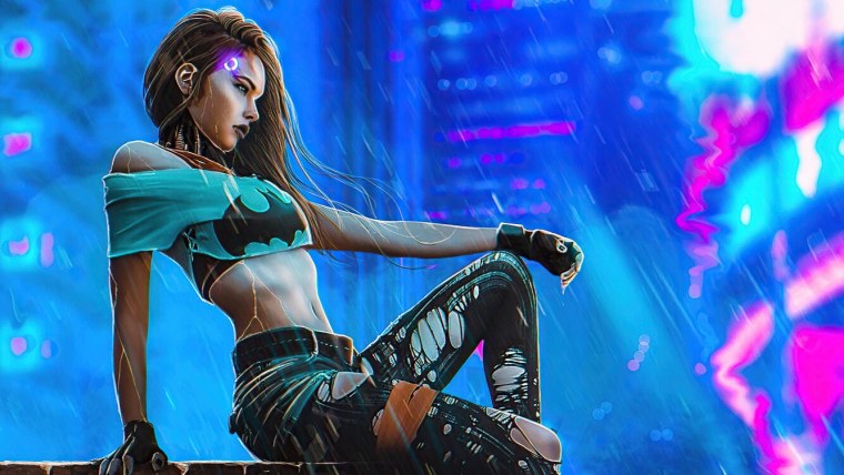 Cyberpunk 2077 стиль