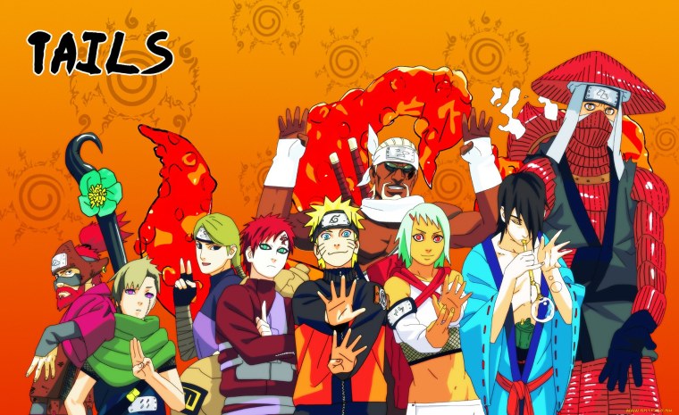 Аниме Наруто Джинчурики