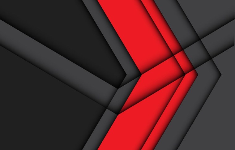 Красно черная абстракция